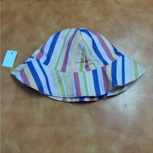 Jessica Simpson Striped Kids Hat - Multicolor